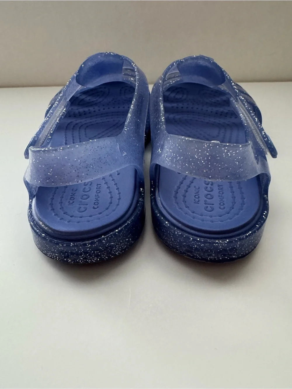 CROCS Toddler’s Isabella Glitter Strap Sandals